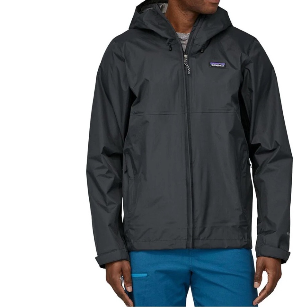 Patagonia Torrentshell Rain Jacket Men’s Black Size XL